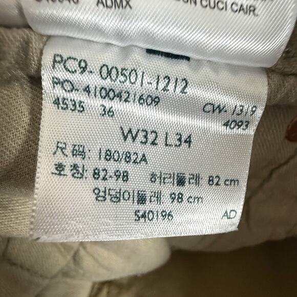 Levi’s 501 Khaki Straight Leg Button-Fly Jeans W32 L34 Classic Vintage Style - Picture 4 of 9